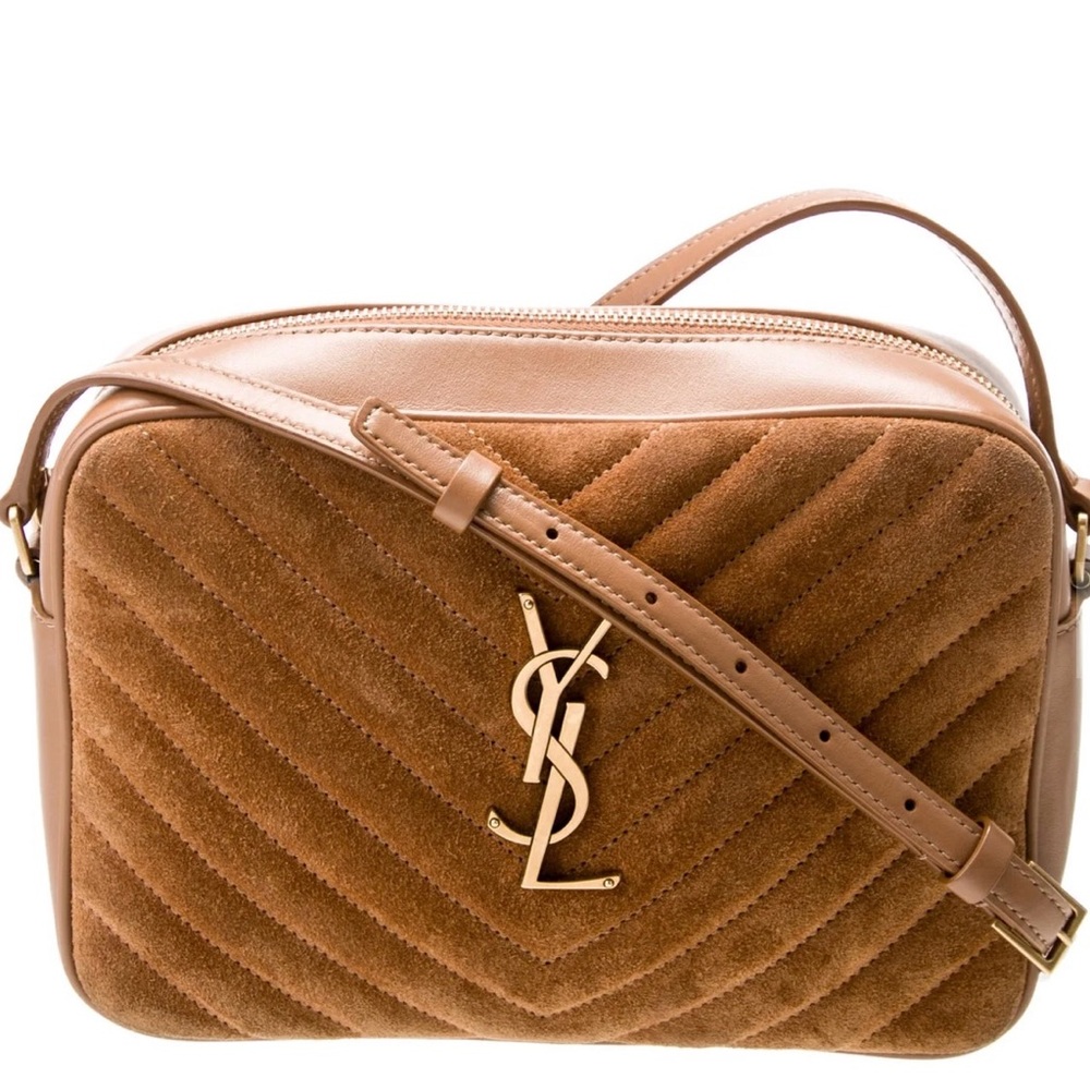Saint Laurent Suede Lou Camera bag 2022